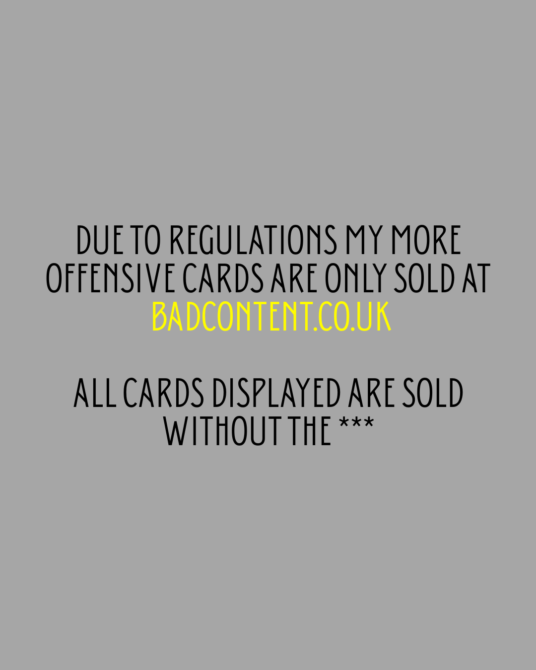 Funny Greeting Cards - Christmas Birthday Rude Offensive 18+ Naughty Office Present Stocking Filler Meme Quirky Text Gift Customisable Personalised Card Envelope