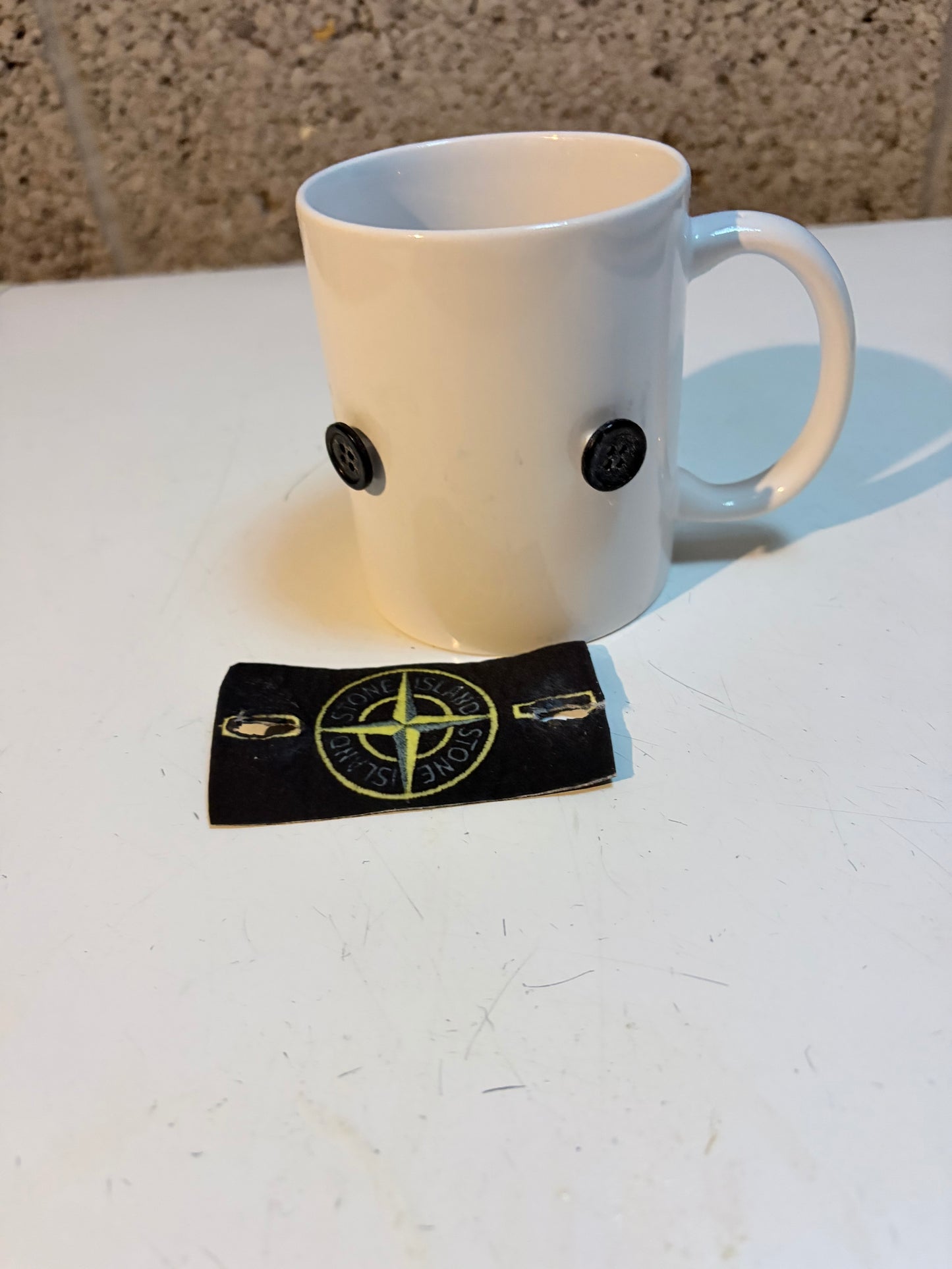 Stone Island Mug - Funny Quirky Silly Random Novelty Joke Gift Present