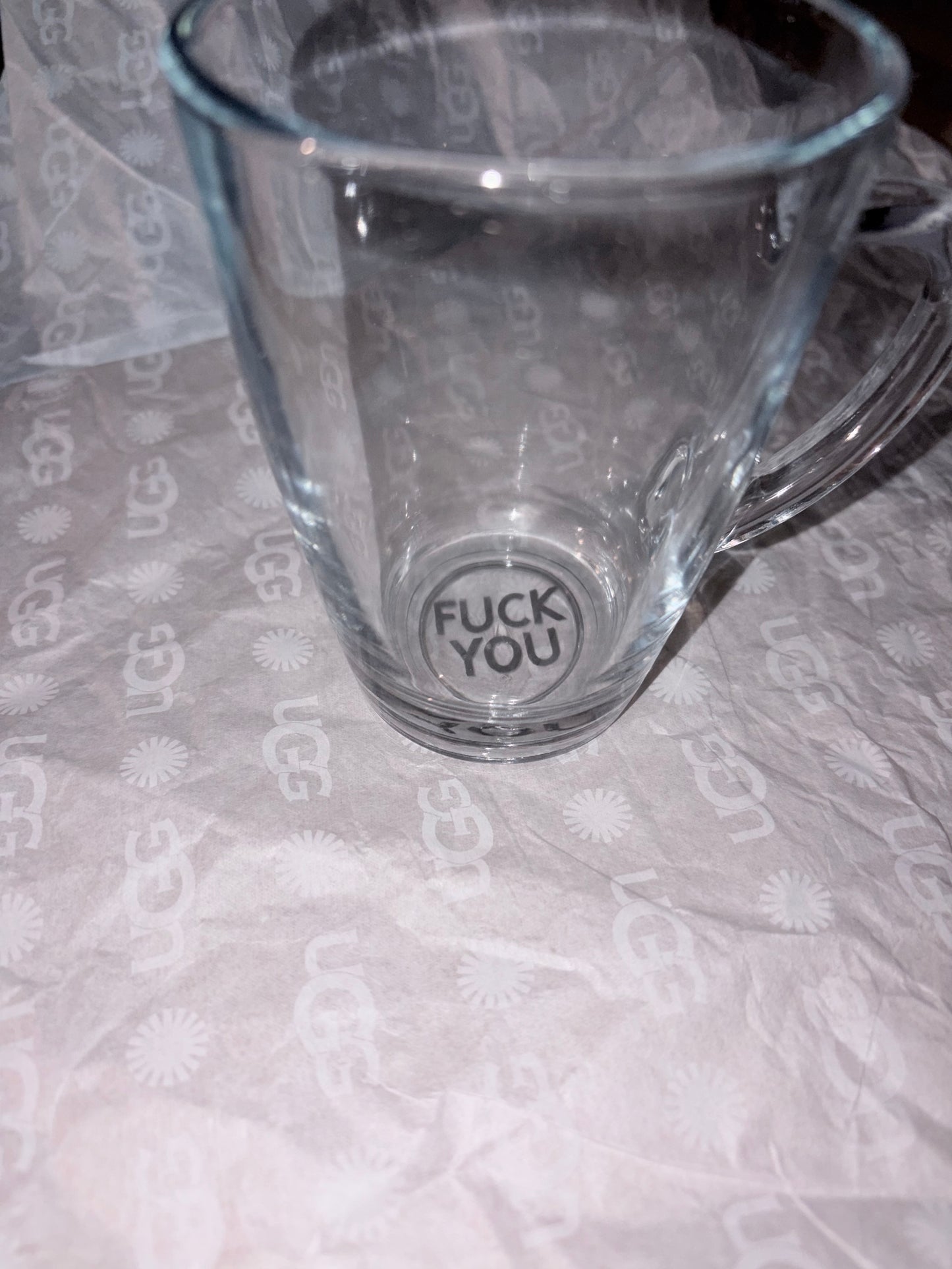 ☕️ Secret Santa Funny Mugs - Rude Offensive 18+ Naughty Office Coffee Tea Latte Glass Tumbler Present Stocking Filler Meme Quirky Text Gift