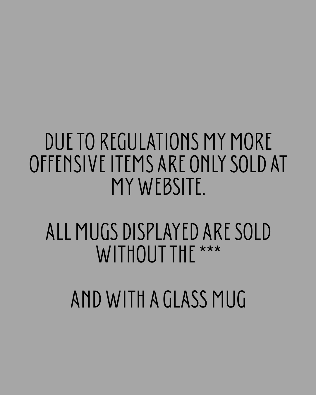 ☕️ Secret Santa Funny Mugs - Rude Offensive 18+ Naughty Office Coffee Tea Latte Glass Tumbler Present Stocking Filler Meme Quirky Text Gift