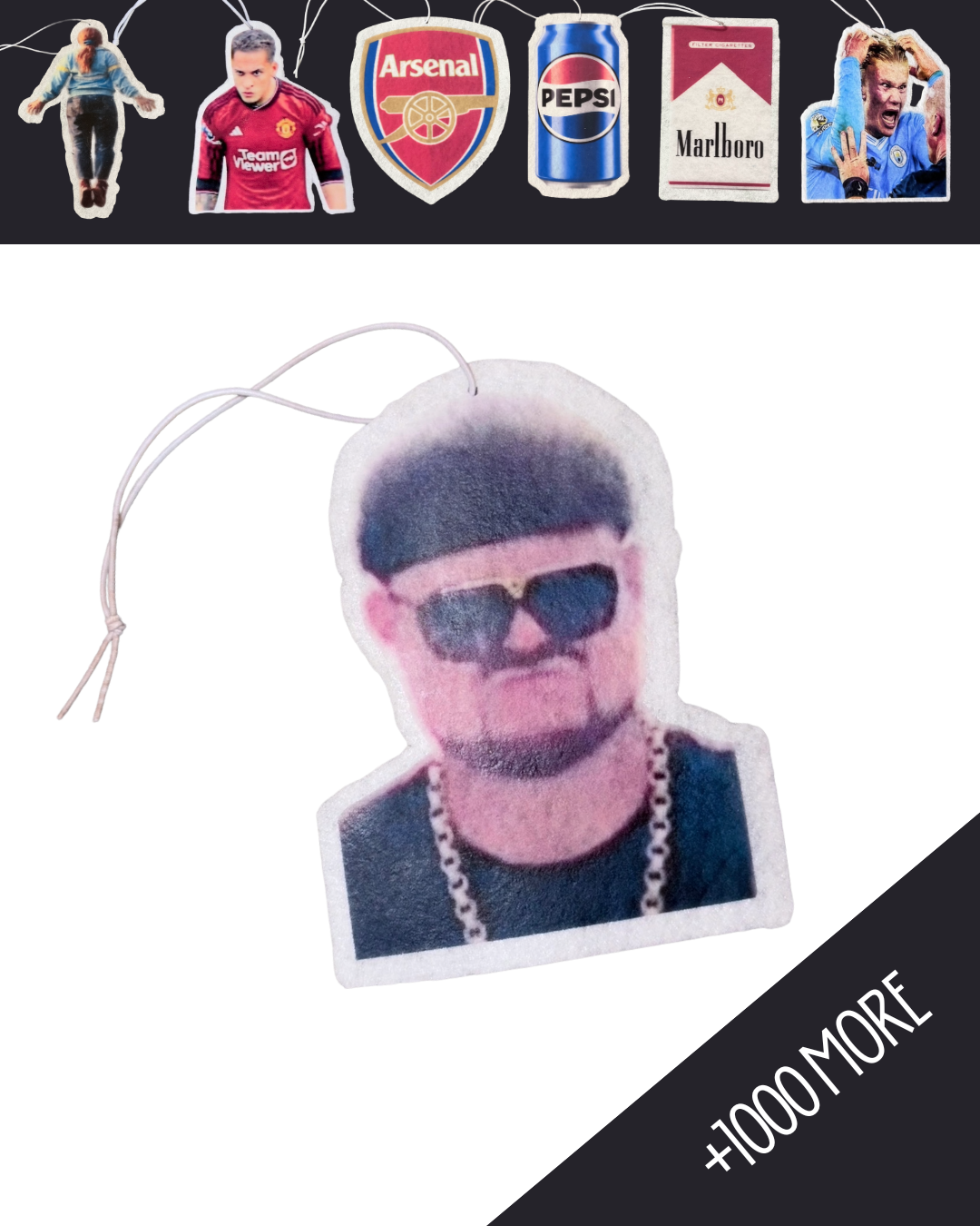 🚗 Funny Car Air Fresheners - Meme Funny Rude Offensive Quirky Secret Santa Silly Stupid Gift Present Smelly Double Sided Free Hanging Novelty