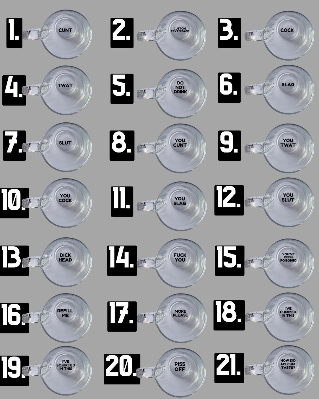 ☕️ Secret Santa Funny Mugs - Rude Offensive 18+ Naughty Office Coffee Tea Latte Glass Tumbler Present Stocking Filler Meme Quirky Text Gift