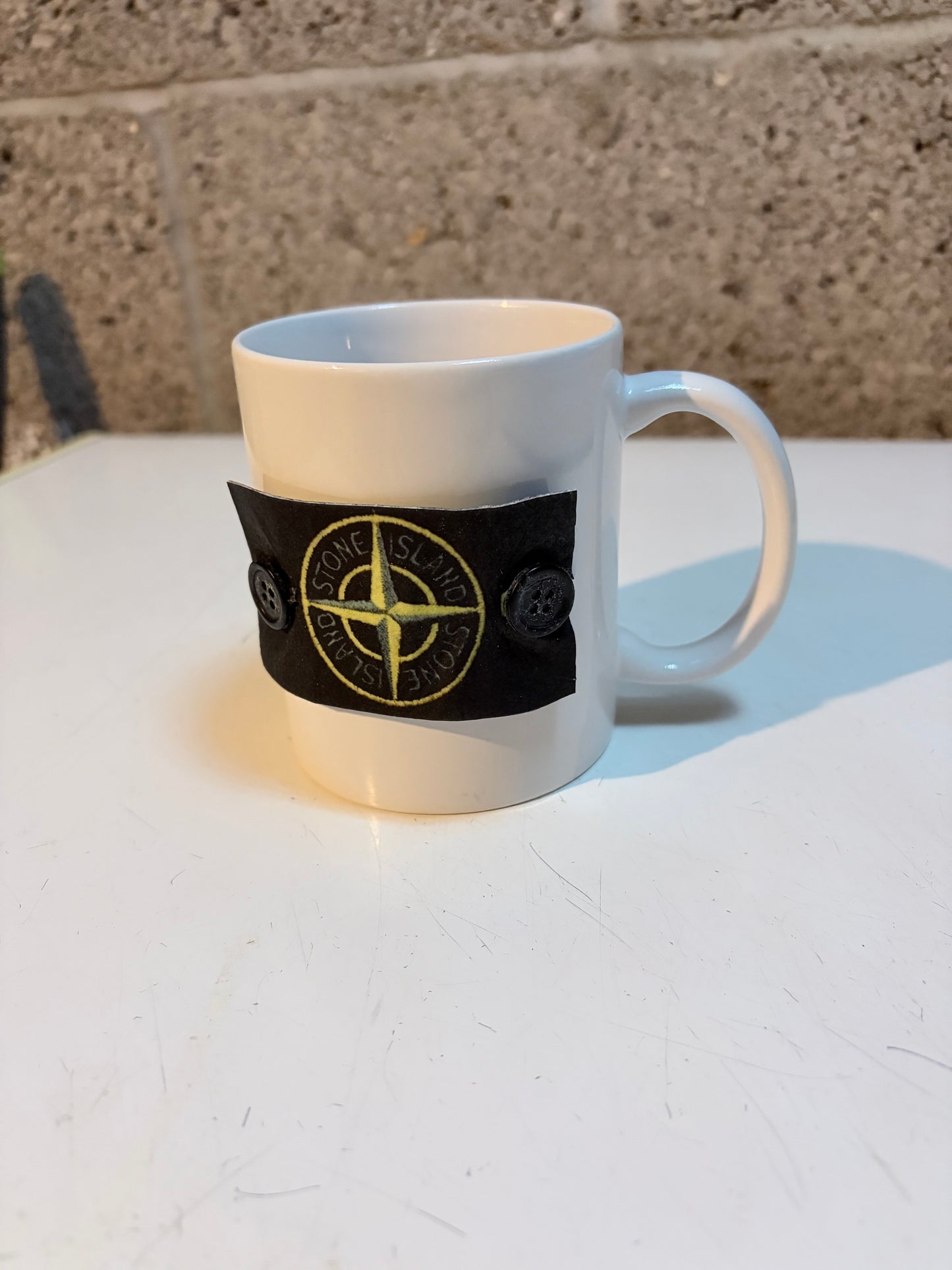 Stone Island Mug - Funny Quirky Silly Random Novelty Joke Gift Present