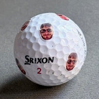 ⛳️ Personalised Golf Balls - Vinyl Stickers Funny Meme Funny Rude Offensive Quirky Secret Santa Silly Stupid Gift Present Novelty Printed Logo