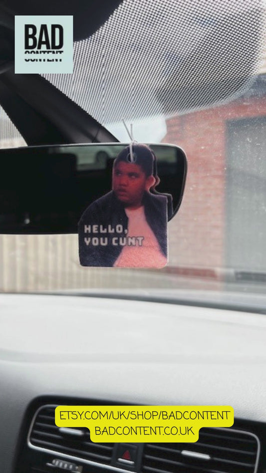 🚗 Funny Meme Car Air Fresheners - Novelty Hanging Smelly for Vehicle Interior Decor